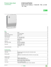 Load image into Gallery viewer, <transcy>Electric car charger With key 7.4 kW (1P) / 22kW (3P) T2 socket with protective cover on the right side</transcy>