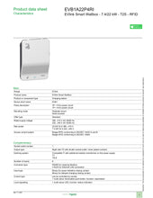 Load image into Gallery viewer, <transcy>Electric car charger with card reader (2) 7.4 kW (1P) / 22 kW (3P) T2 socket with protective cover on the right side</transcy>