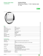 Load image into Gallery viewer, <transcy>Electric car charger With 7.4 kW (1P) T2 socket with protective cover on the right side</transcy>