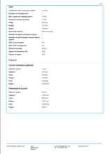 Laadige pilt galerii vaatesse, Laadimisjaam Ensto Ensto One Home 3x16A (11kW) Type2 kaabel RCBO IP54 DLM