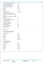 Laadige pilt galerii vaatesse, Laadimisjaam Ensto EVB203E-BLBC 2x22kW Type2 RCD MCB MID V2X LAN IP54