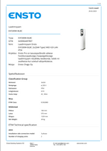 Laadige pilt galerii vaatesse, Laadimisjaam Ensto EVF200W-BLBC 2x22kW Type2 MID V2X LAN IP54