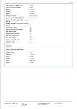Laadige pilt galerii vaatesse, Laadimisjaam Ensto EVF200W-BLBC 2x22kW Type2 MID V2X LAN IP54