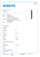 Load image into Gallery viewer, <transcy>Charging station Ensto One Home 7.4kW 1x32A Type2 with cable RCBO IP54</transcy>
