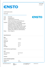 Laadige pilt galerii vaatesse, Laadimisjaama tarvik Ensto Wallbox lisakarbiga sarja (EVB203E) post