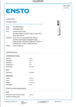 Laadige pilt galerii vaatesse, Laadimisjaam Ensto EVF200W-B4BCS 2x22kW Type2 Shutter RCD MCB MID 4G IP54