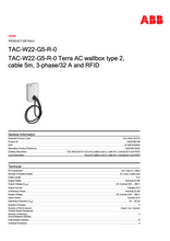 Laadige pilt galerii vaatesse, Elekrtiauto laadija ABB Terra AC W22-G5-R-0