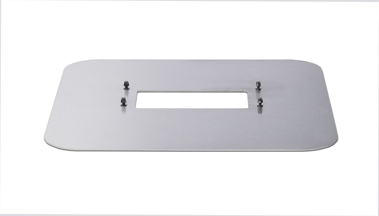<transcy>Indoor base plate - stainless steel [800 x 800 mm]</transcy>